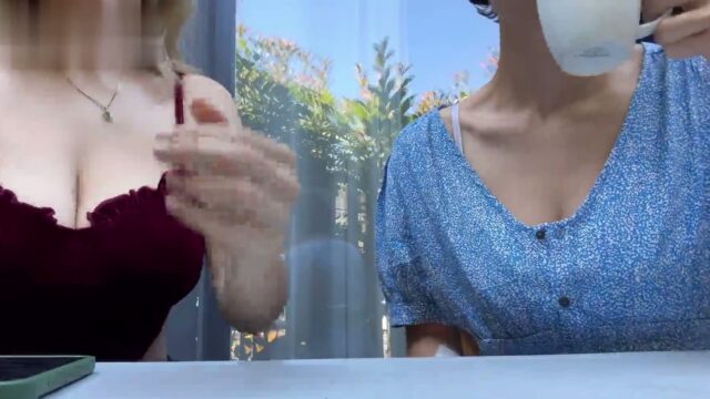 Hollyloly ve Athelina Lezbiyen Porno